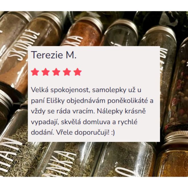 Recenze od #spokozakanic jsou mým hnacím motorem a děkuji za každou jednu z nich! #malaznacka #ceskaznacka #ceskytvurce...